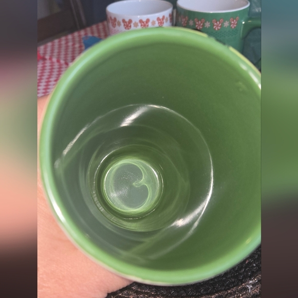 Character Themed Green and White Mug - Picture 2 of 4